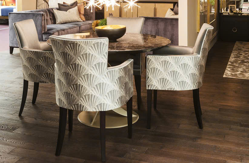 GHẾ ĂN HIỆN ĐẠI PARIS CARVER BỌC NỆM